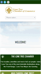 Mobile Screenshot of lonetreechamber.com